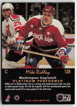 1991-92 Pro Set Platinum #128 Mike Ridley