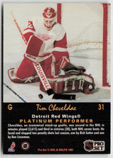 1991-92 Pro Set Platinum #31 Tim Cheveldae