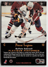 1991-92 Pro Set Platinum #10 Pierre Turgeon