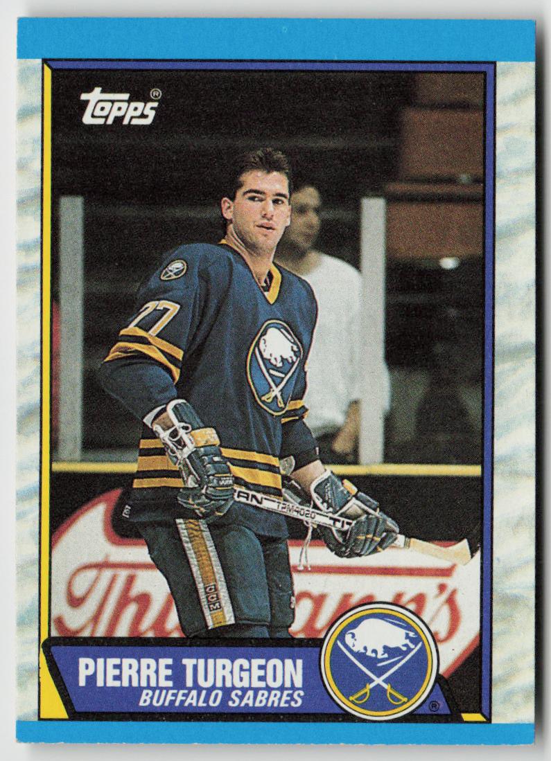 1989-90 Topps #25 Pierre Turgeon