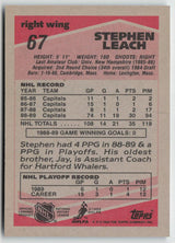 1989-90 Topps #67 Stephen Leach