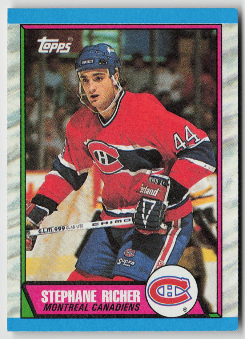 1989-90 Topps #153 Stephane Richer