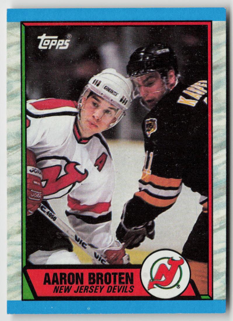 1989-90 Topps #180 Aaron Broten