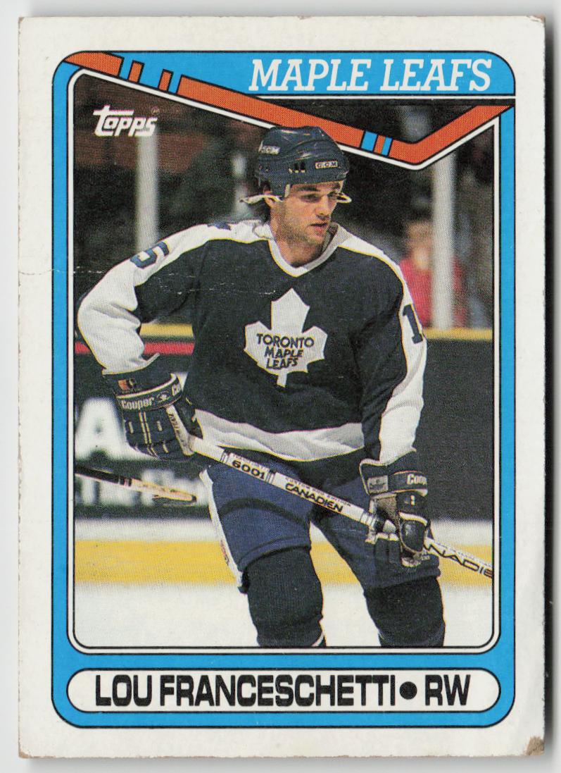 1990-91 Topps #303 Lou Franceschetti