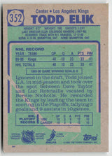 1990-91 Topps #352 Todd Elik