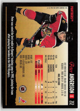 1994-95 Topps Premier #212 Peter Andersson