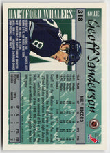 1995-96 Topps #318 Geoff Sanderson