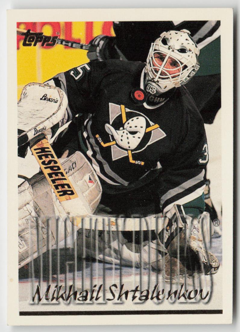 1995-96 Topps #344 Mikhail Shtalenkov