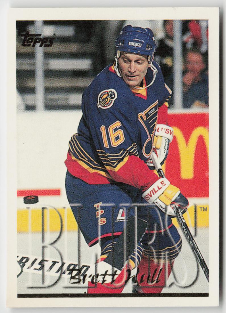 1995-96 Topps #372 Brett Hull
