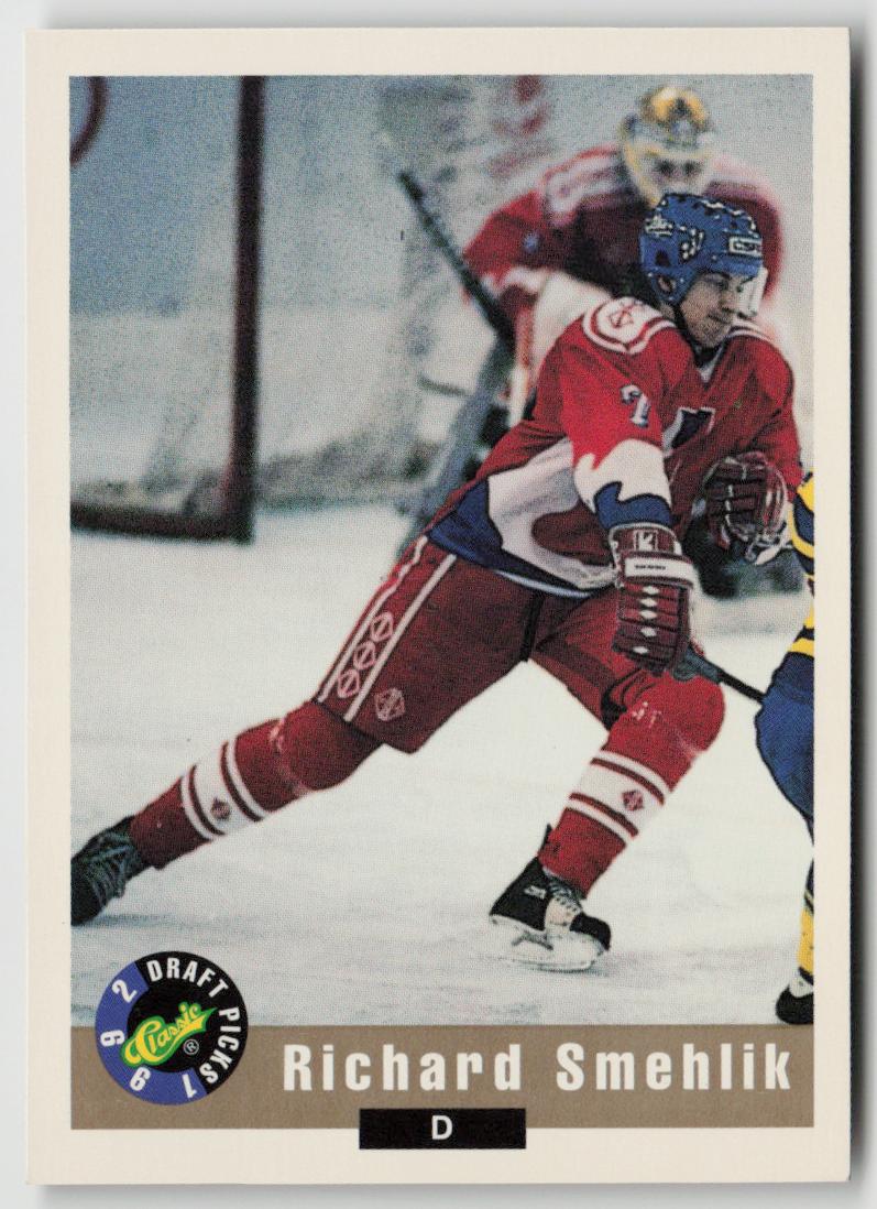 1992 Classic Draft Picks #40 Richard Smehlik