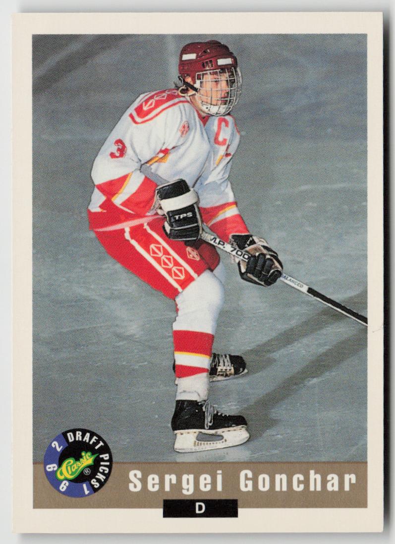 1992 Classic Draft Picks #41 Sergei Gonchar