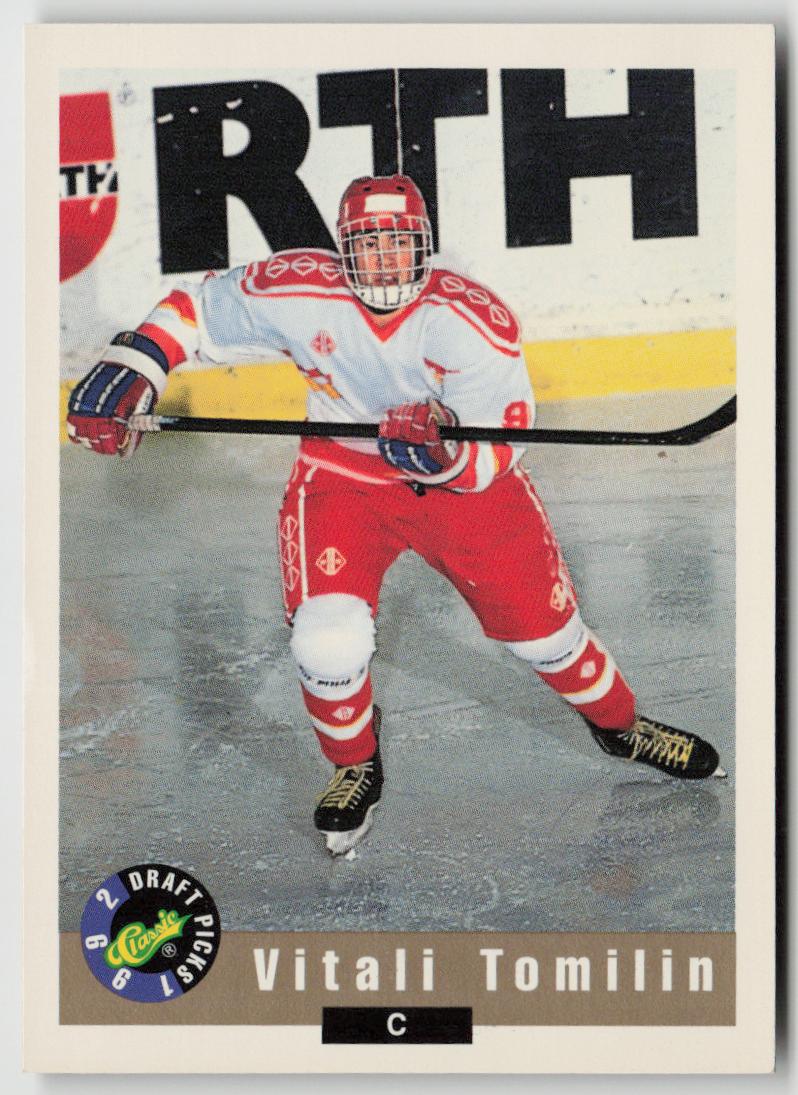 1992 Classic Draft Picks #53 Vitali Tomilin