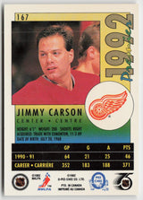 1991-92 O-Pee-Chee Premier #167 Jimmy Carson