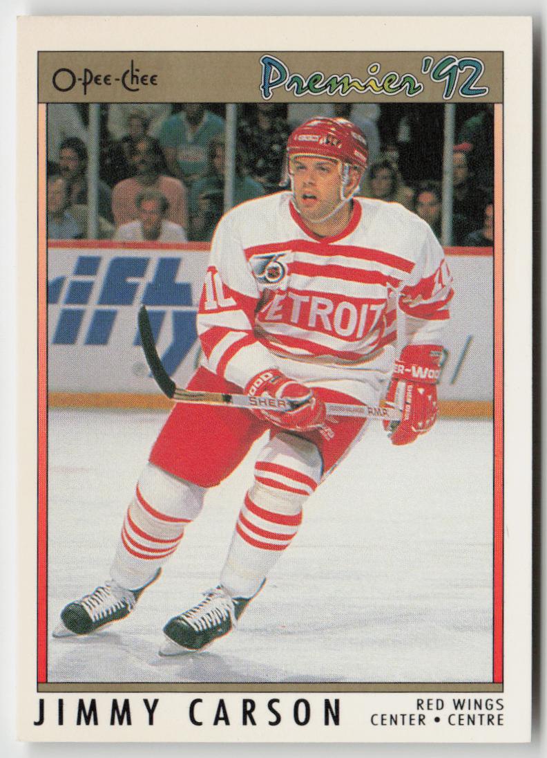 1991-92 O-Pee-Chee Premier #167 Jimmy Carson
