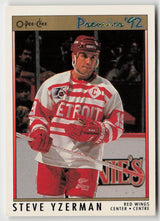 1991-92 O-Pee-Chee Premier #73 Steve Yzerman