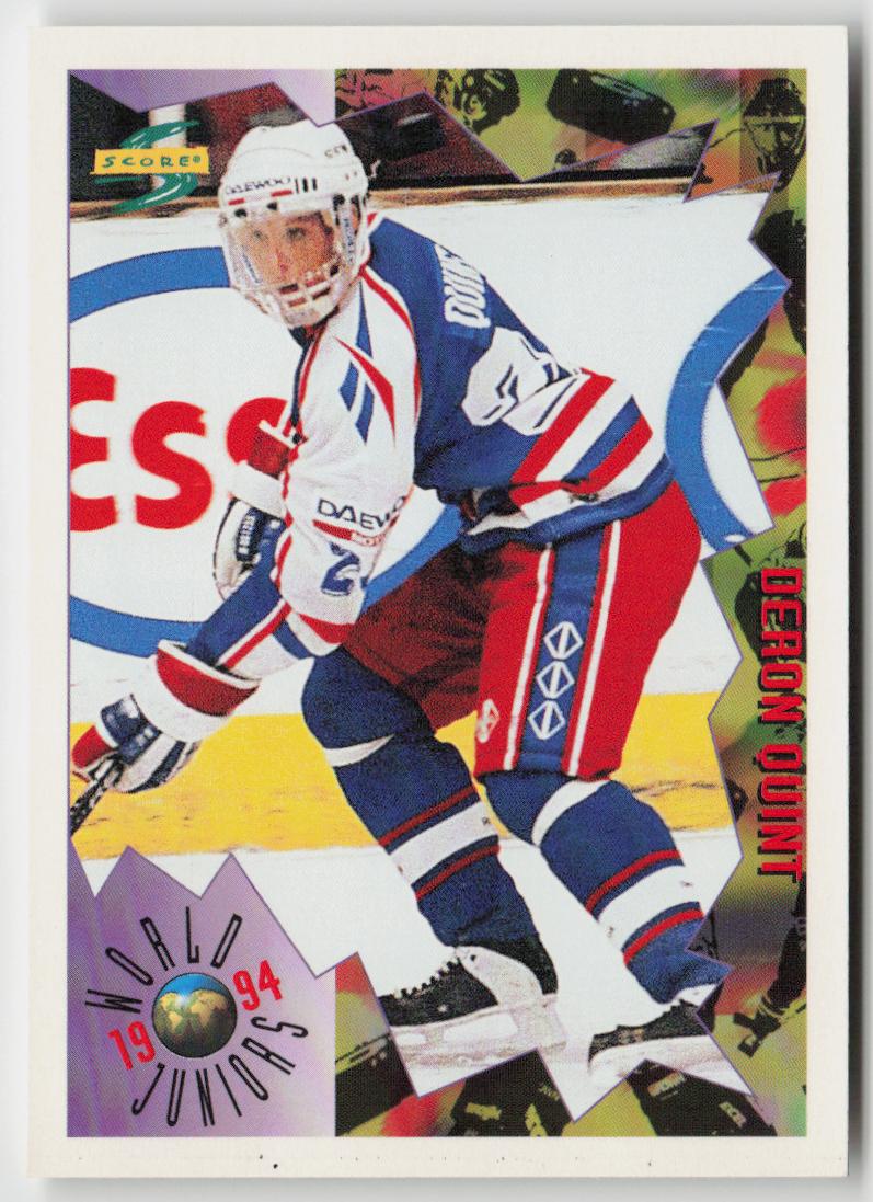 1994-95 Score #208 Deron Quint
