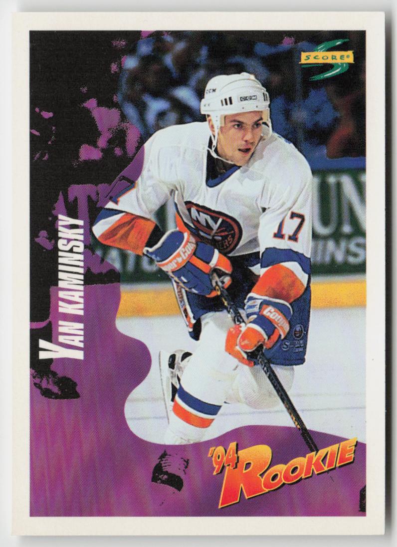 1994-95 Score #221 Yan Kaminsky
