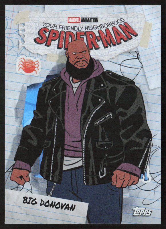 2026 Topps Neon Marvel - FNS-14 Big Donovan Friendly Neighborhood Spider-Man