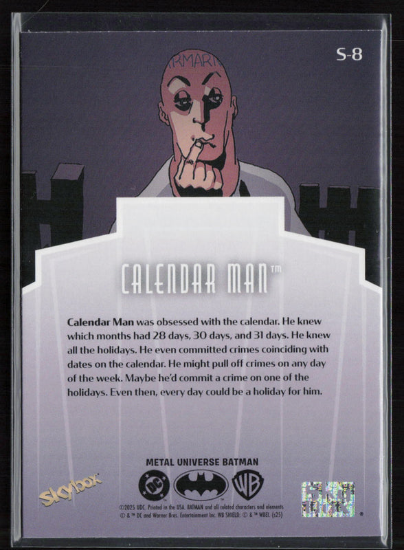 S-8 Calendar Man Skybox Premium
