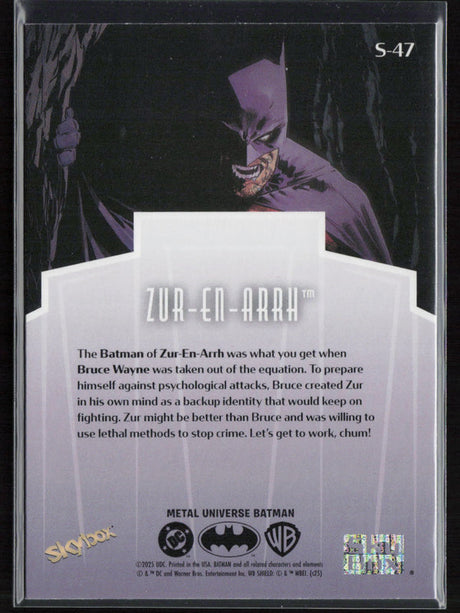 S-47 Zur En Arrh Batman Skybox Premium