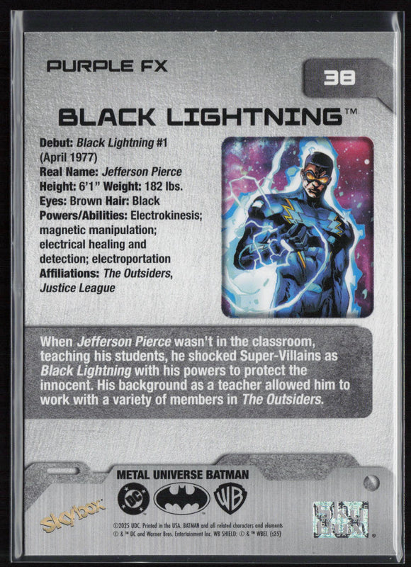 38 Black Lightning Purple FX
