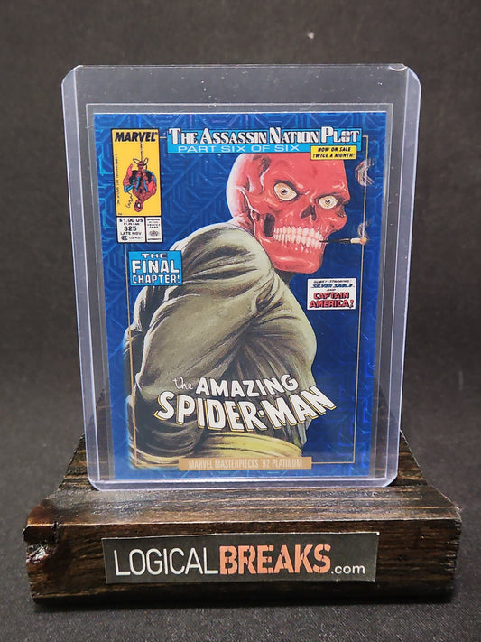 80-V - Red Skull Variant Cover Blue Traxx