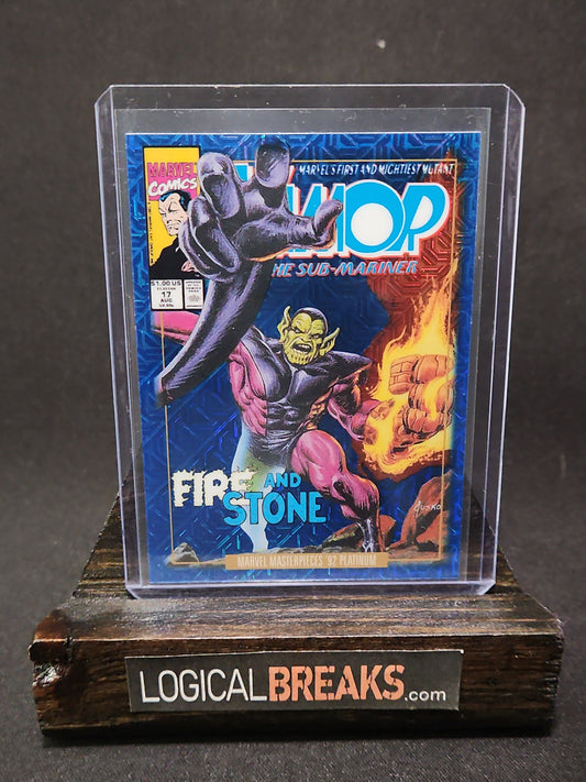 84-V - Super Skrull Variant Cover Blue Traxx