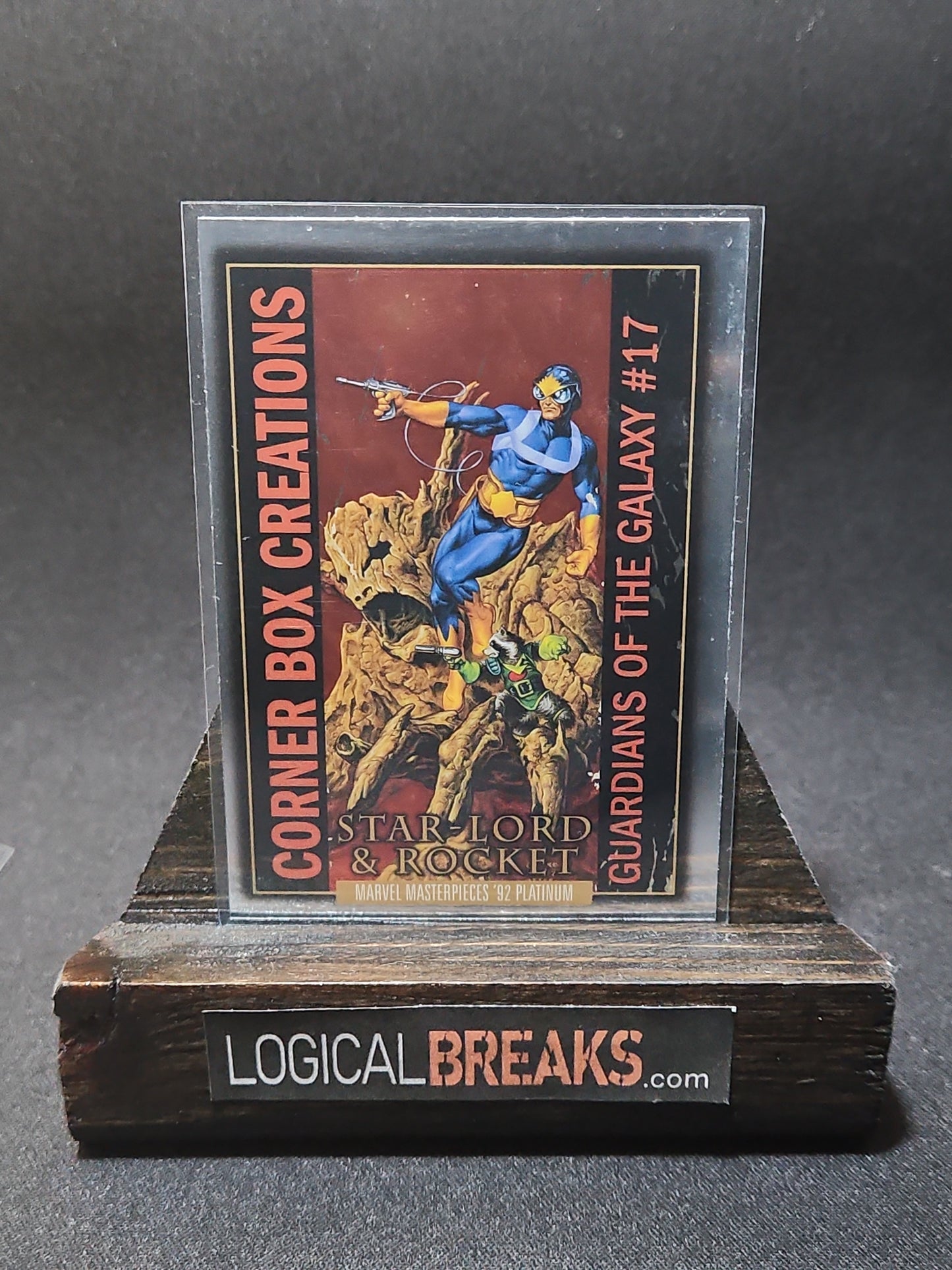 CB-4 - Star-Lord & Rocket Corner Box Creations