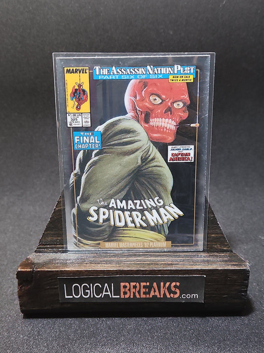 80-V - Red Skull Variant Cover