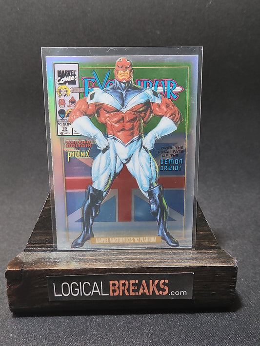 15-V - Captain Britain Variant Cover Rainbow