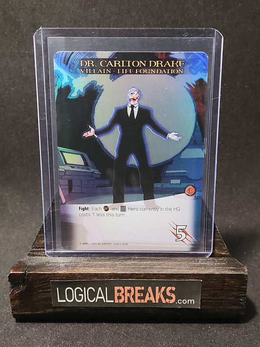 28 Carlton Drake Legendary Responsibility Gaming Variant