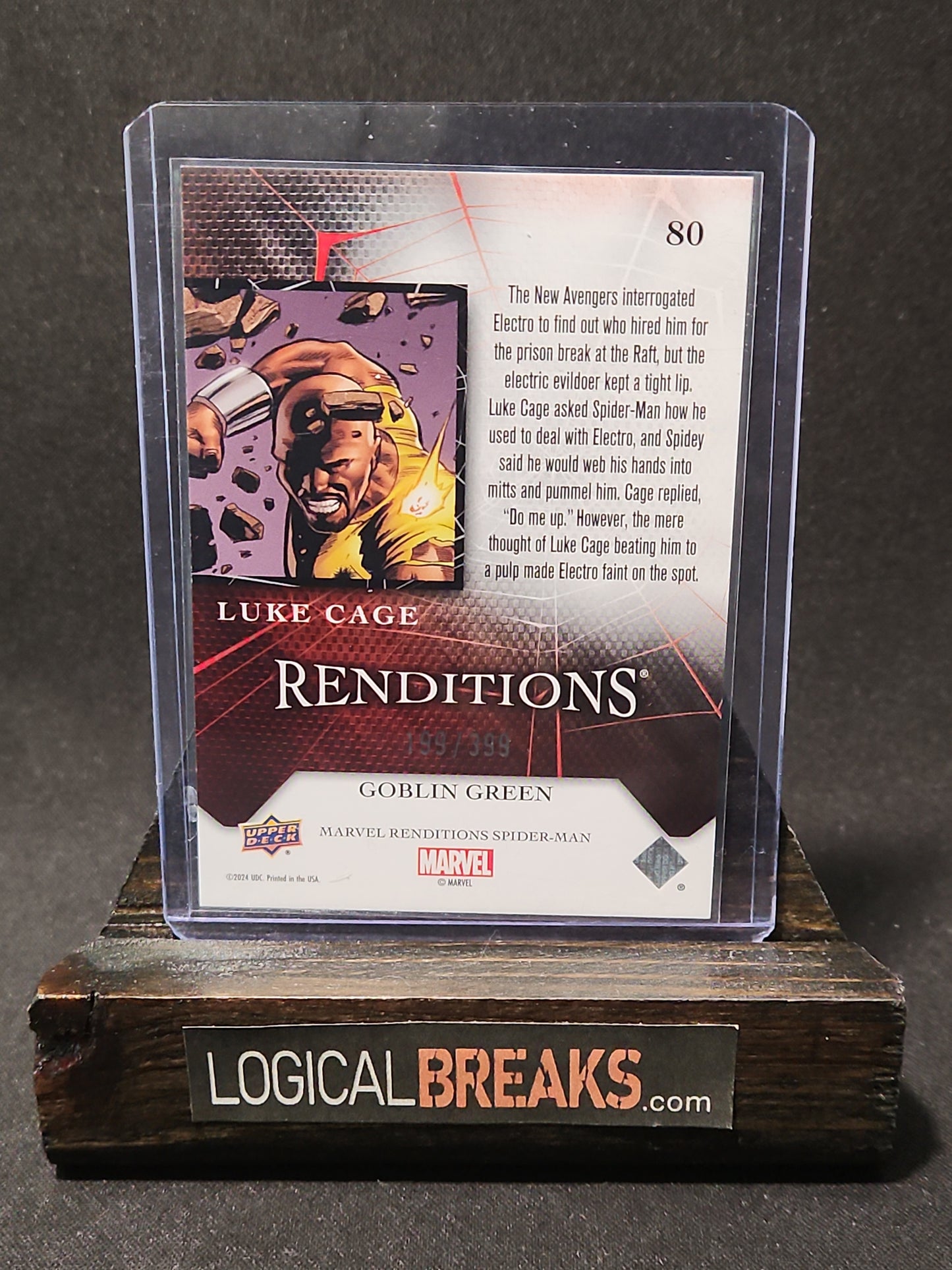 80 Luke Cage Goblin Green 199/399