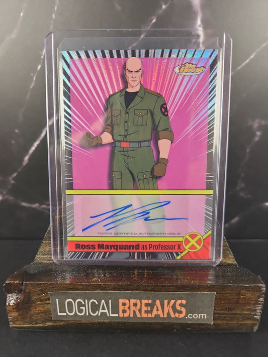 X-Men '97 #VA-RM Voice Actor Auto, Ross Marquand - Professor X refractor