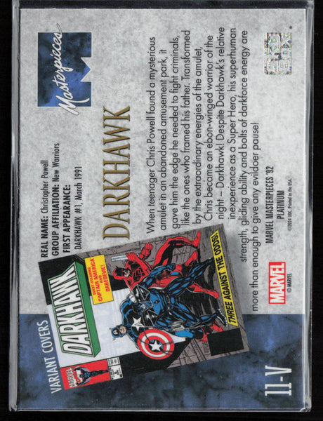 11-V Darkhawk Variant Cover