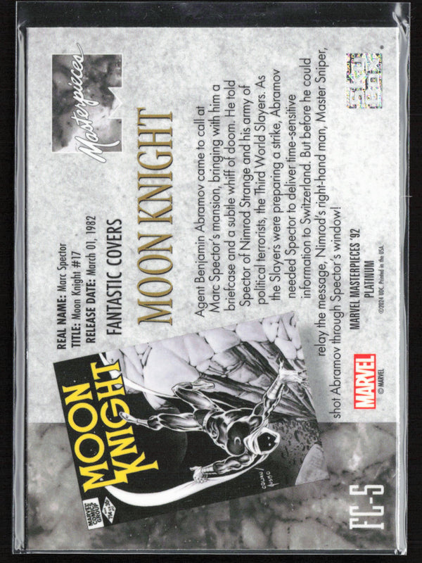 FC-5 Moon Knight (1980) #17 Fantastic Covers