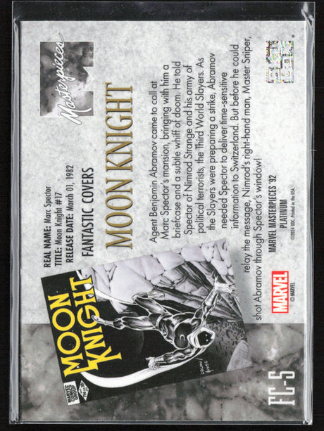 FC-5 Moon Knight (1980) #17 Fantastic Covers