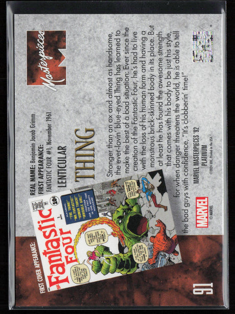 91 Thing Lenticular