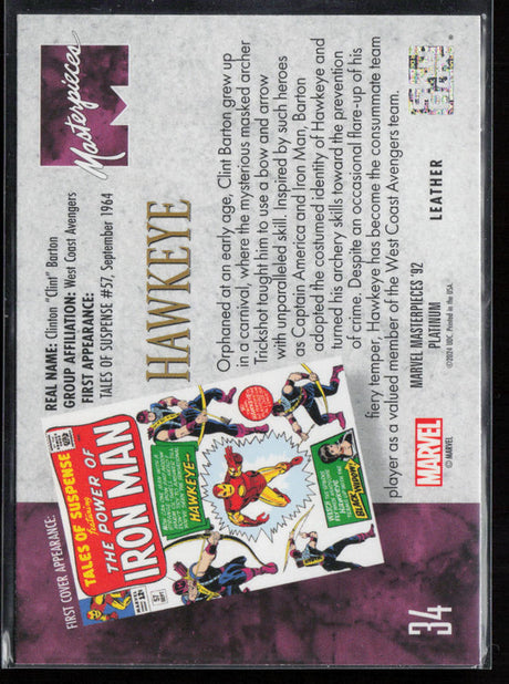 34 Hawkeye Leather
