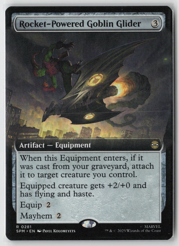 Rocket-Powered Goblin Glider