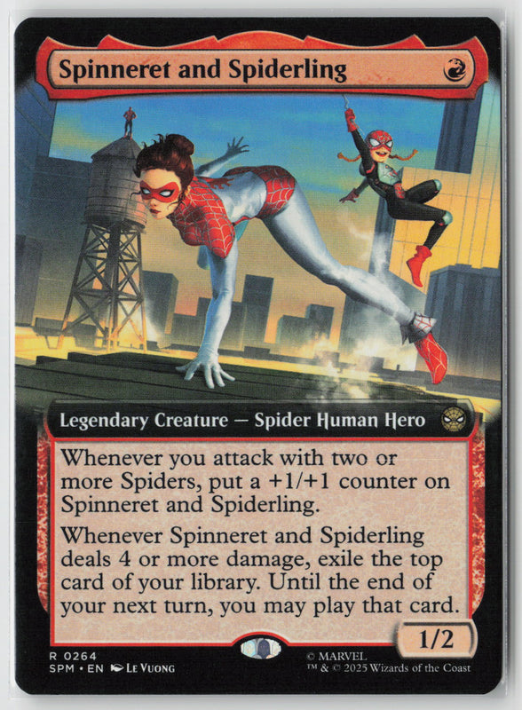 Spinneret and Spiderling