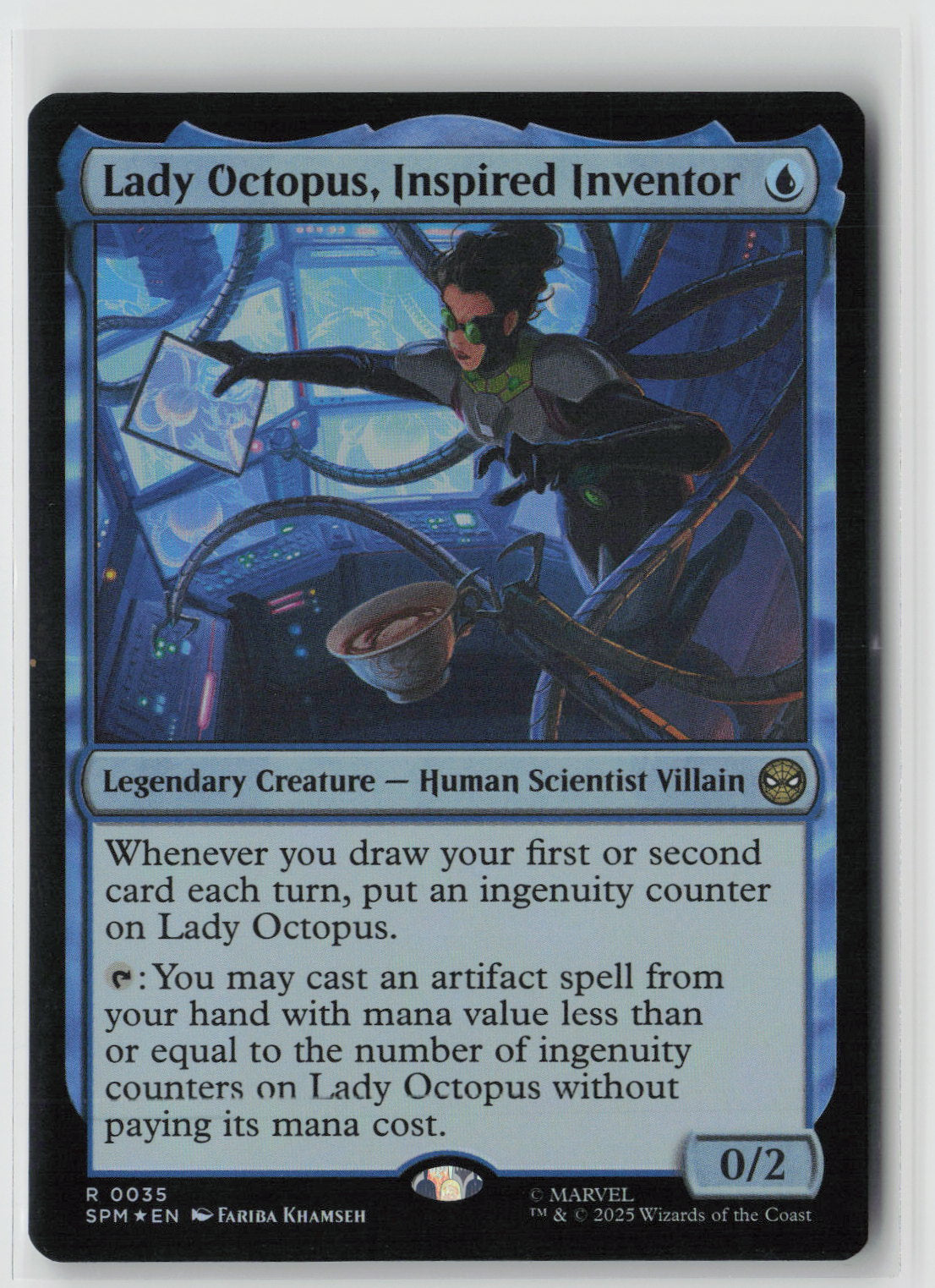 Lady Octopus, Inspired Inventor (Foil)