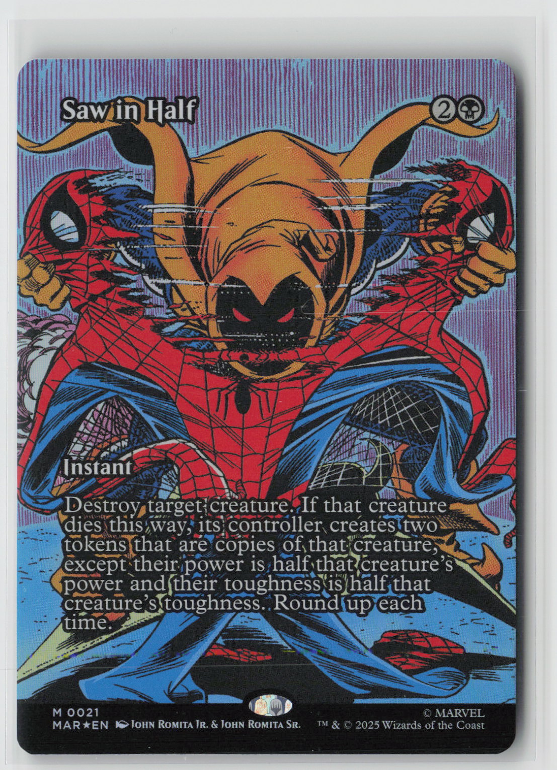 Saw in Half (Foil)