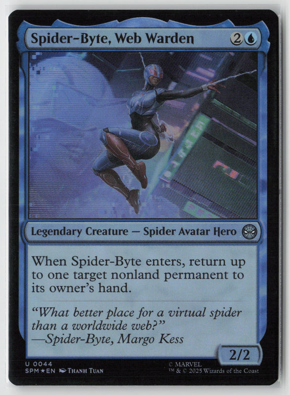 Spider-Byte, Web Warden (Foil)