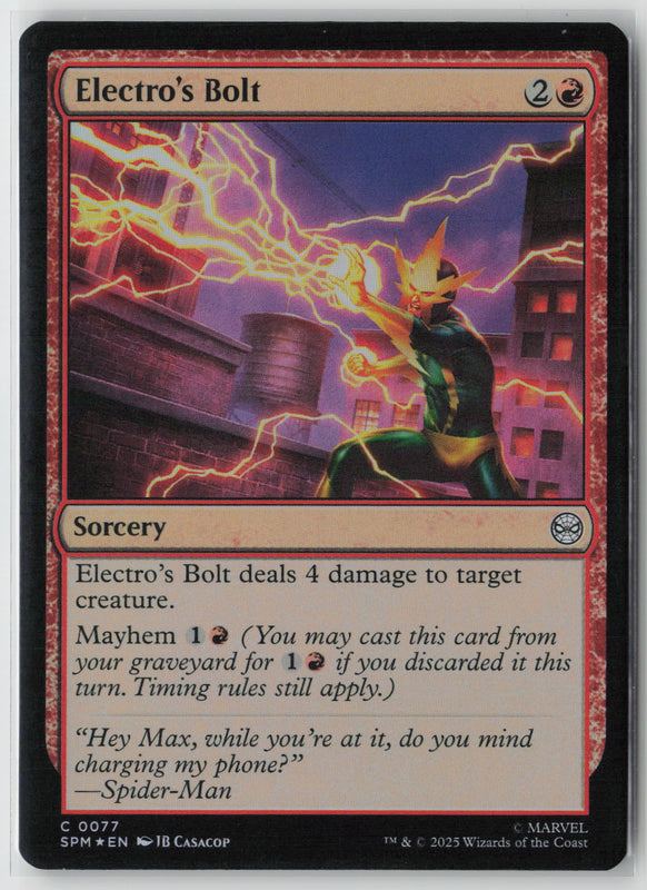 Electro's Bolt (Foil)