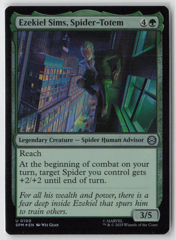 Ezekiel Sims, Spider-Totem (Foil)