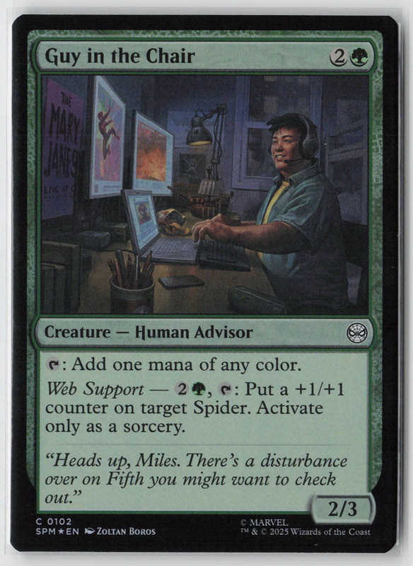 Guy in the Chair (Foil)