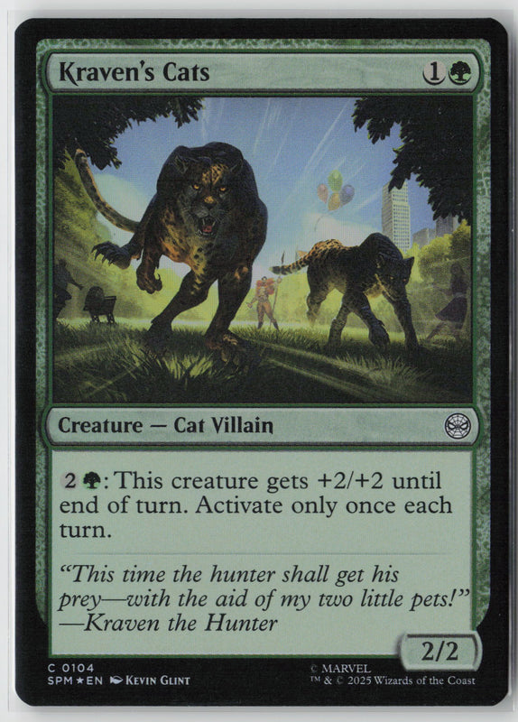 Kraven's Cats (Foil)