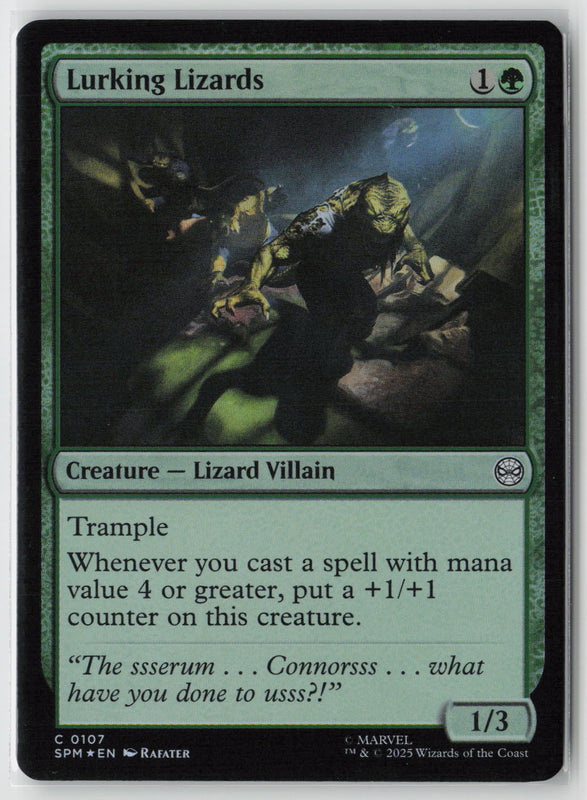 Lurking Lizards (Foil)