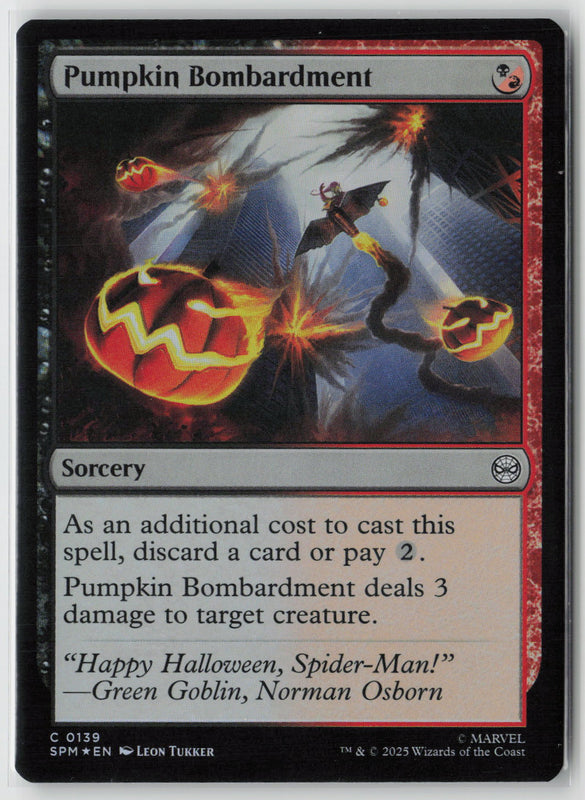 Pumpkin Bombardment (Foil)