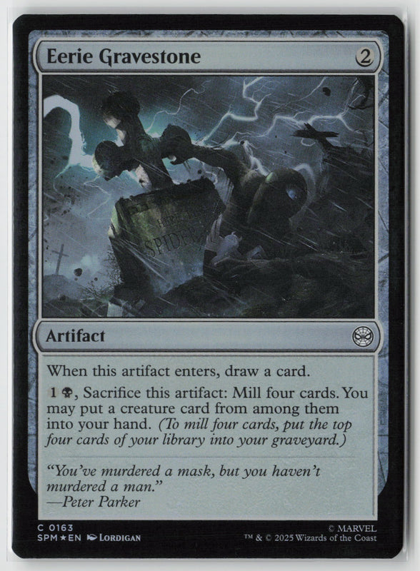 Eerie Gravestone (Foil)